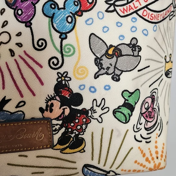 DOONEY & BOURKE Disney Sketch Mickey Mouse Tote Bag - Disney Parks - Picture 14 of 15